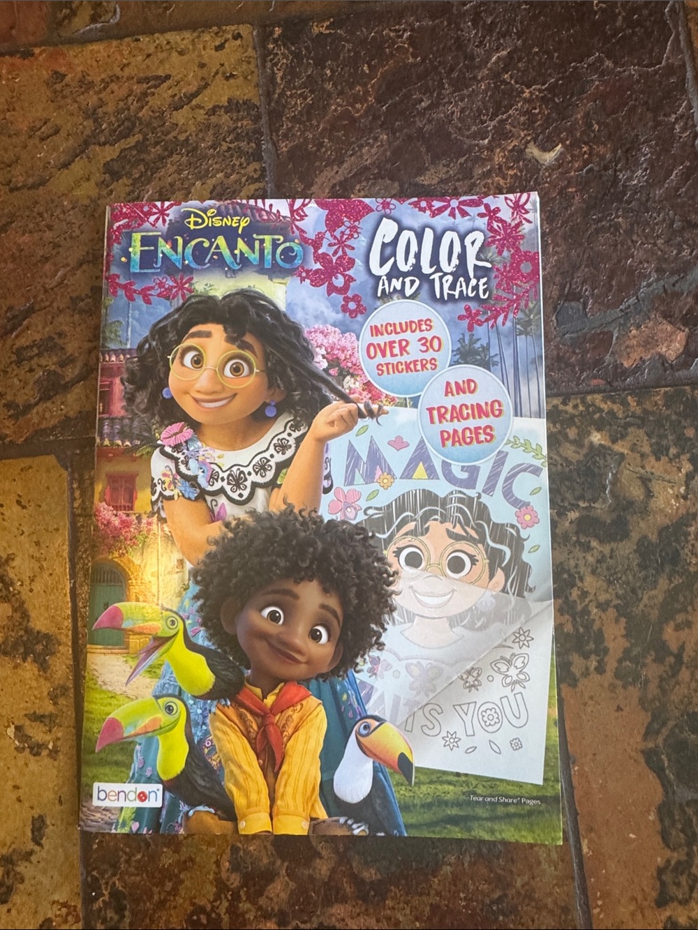 Disney Encanto Color and Trace Activity Book